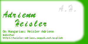 adrienn heisler business card